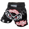 FIGHTERS - Muay Thai Shorts / No Fear / Schwarz / Medium