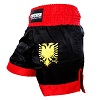 FIGHTERS - Pantaloncini Muay Thai / Albania / Nero