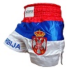FIGHTERS - Muay Thai Shorts / Serbien-Srbija / Gbr / Large