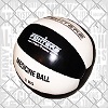 FIGHT-FIT - Medicine Ball / Synthetic Leather / Black-White / 3 kg