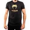 Venum - T-Shirt / Classic / Schwarz-Gold / Large