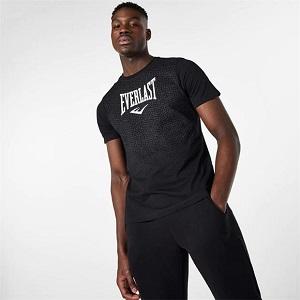 Everlast - T-Shirt / Geo Print / Grau / Small