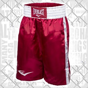 Everlast - Pro Shorts / Rouge-Blanc / Large