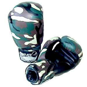 FIGHTERS - Boxing Gloves / Warrior / Camouflage / 12 oz