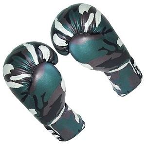 FIGHTERS - Boxing Gloves / Warrior / Camouflage / 12 oz