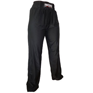 FIGHTERS - Pantalon de kick-boxing / Lycra / Noir / Medium