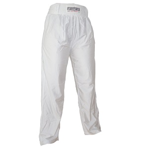 FIGHTERS - Kick-Boxing Pants / Lycra / White / Medium