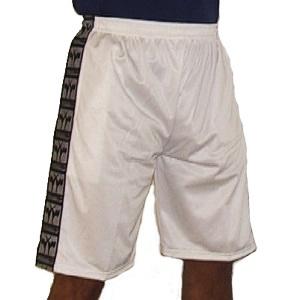 FIGHT-FIT - Shorts de fitness / Blanc / Small