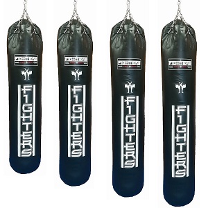 FIGHTERS - Sacco da boxe / Performance / 120 cm / 30 kg / nero