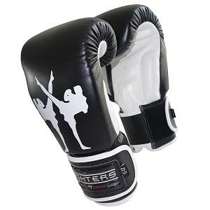 FIGHTERS - Boxing Gloves / Giant / Black / 14 oz