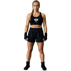 FIGHTERS - Soutien-gorge de sport pour femme / Noir / Medium