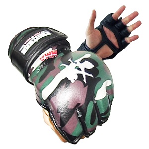 FIGHTERS - Guantes MMA / Elite / Camo / Large