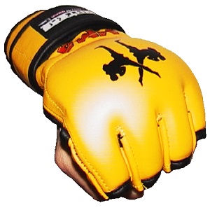 FIGHTERS - Guanti MMA / Elite / Giallo / Small