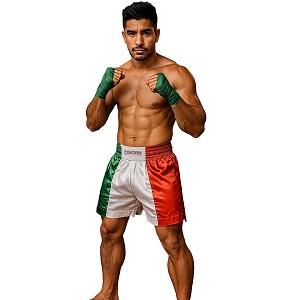FIGHTERS - Shorts de Muay Thai / Italie / Tri Colore  / Small
