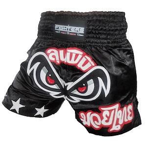 FIGHTERS - Pantalones Muay Thai / No Fear / Negro / Small