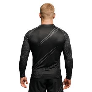 FIGHTERS - Rash Guard / Tribal / Noir / Large