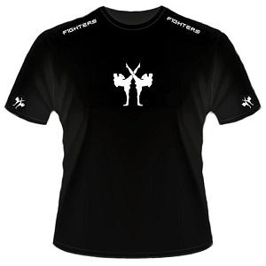 FIGHTERS - Camiseta Giant / Negro / XS
