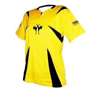 FIGHTERS - Chemise Kick-Boxing / Competition / Jaune / XL
