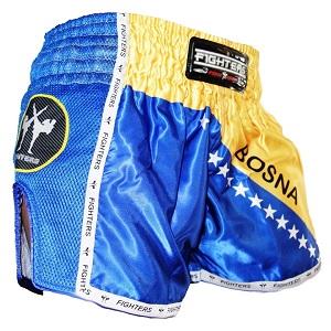 FIGHTERS - Pantaloncini Muay Thai / Elite / Bosnia-Bosna / Small