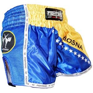 FIGHTERS - Short de Muay Thai / Elite / Bosnie-Bosna / Small