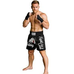 FIGHTERS - Shorts de Muay Thai / Bulldog  / Noir / Small