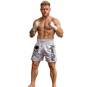 FIGHTERS - Muay Thai Shorts / Fight Club / Blanc / Medium