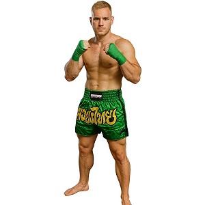 FIGHTERS - Shorts de Muay Thai / Vert / Small