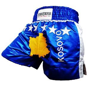 FIGHTERS - Shorts de Muay Thai / Kosovo-Kosova / Yll / Medium