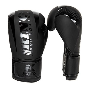 KING PRO - Boxhandschuhe / KPB REVO 4 / Schwarz / 12 oz