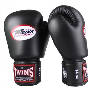 Twins - Gants de Boxe / BGVL-3 AIR / Noir / 10 oz