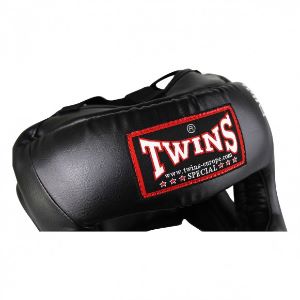 TWINS - Kopfschutz / Sparring / HGL 3 / Schwarz / Large