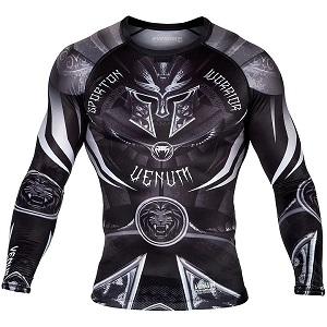 Venum - Rashguard / Gladiator 3.0 / Manches Longues / Noir / Medium