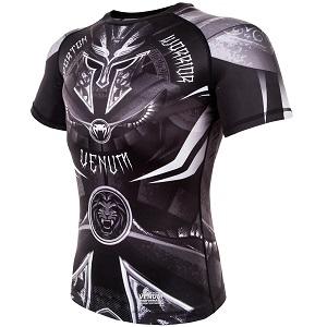 Venum - Rashguard / Gladiator 3.0 / Short Sleeve / Schwarz / Small