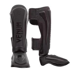 Venum - Shin Instep Protection / Elite / Black-Matte / Medium