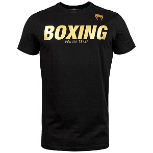Venum - T-Shirt / Boxing  VT / Nero-Oro / Large