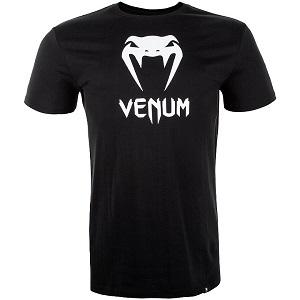 Venum - Camiseta / Classic / Negro-Blanco / Large