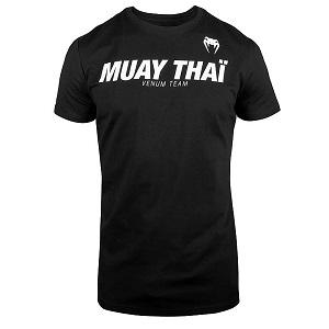 Venum - Camiseta / Muay Thai VT / Negro-Blanco / XL