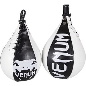 Venum - Sac Speedball / Vitesse / Skintex / Noir-Blanc / Large