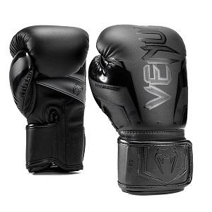 Venum - Boxhandschuhe / Elite Evo / Schwarz-Schwarz / 16 Oz