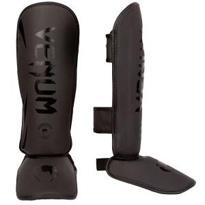 Venum - protège-tibia enfants / Challenger / Noir-Noir / Medium
