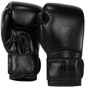 Venum - Guantoni da Boxe / Contender 1.5 / Nero-Nero / 12 oz