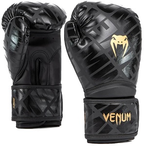 Venum - Gants de Boxe / Contender 1.5 XT / Noir-Or / 10 oz