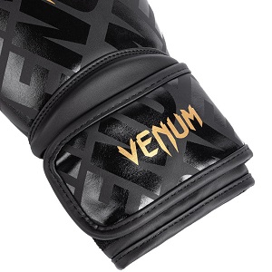 Venum - Boxing Gloves / Contender 1.5 XT / Black-Gold / 10 oz