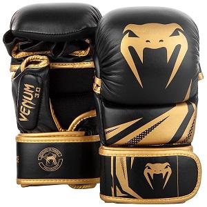 Venum - Guanti da Sparring Challenger 3.0 / Nero-Oro / Medium