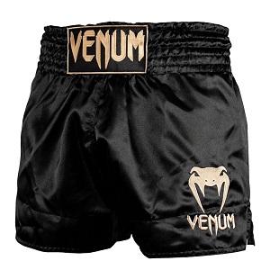 Venum - Short de Fitness / Classic  / Negro-Oro / Large