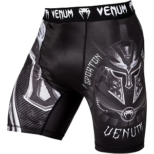 Venum - Pantalones Cortos de Compresión / Gladiator 3.0 / Negro / Medium