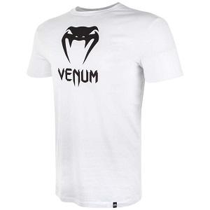 Venum - Camiseta / Classic / Blanco-Negro / Small